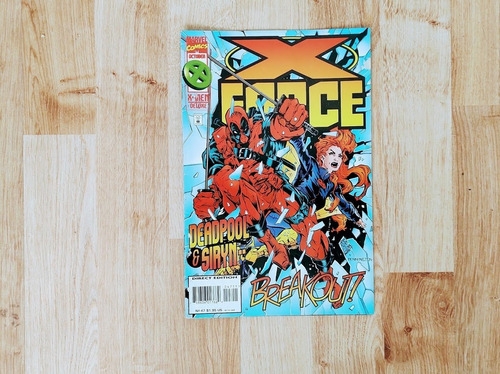 Comic En Ingles Marvel X Force Deadpool N°47 1995