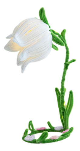 Lámpara De Noche Con Flores Diy, Adornos Hechos A Mano,