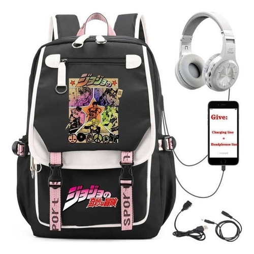 Mochila Escolar De Anime Jojo's Bizarre Adventure