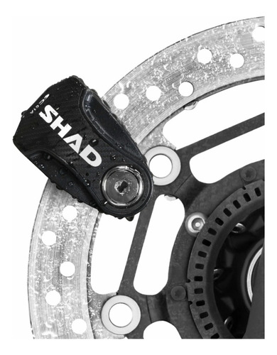 Trabadisco Con Alarma Shad Negro