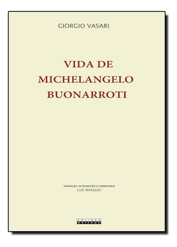 Vida De Michelangelo Buonarroti