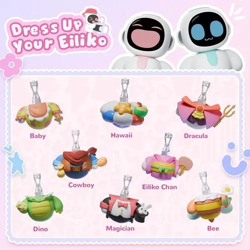 Charm Robot Energize Lab Eiliko Coral Pink Ai Para Casais