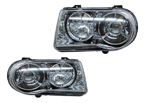 Par De Faros Chrysler 300c 2005-2006-2007 8 Cil Ty