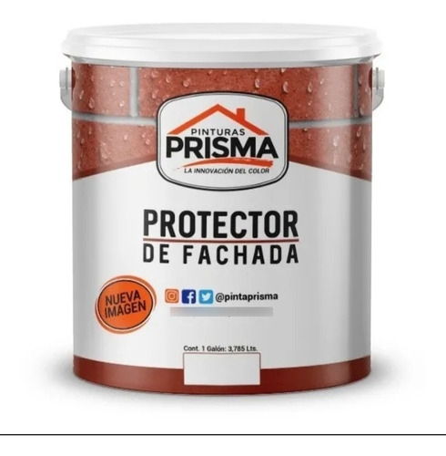 Protector De Fachada Prisma Galón Siliconite Adesitop