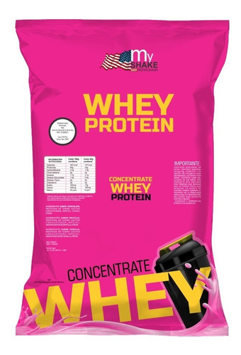Imagen 2 de 3 de Whey Protein Myshake 1kg