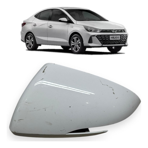 Capa Retrovisor Esquerdo Hb20 2020 A 2024 Original