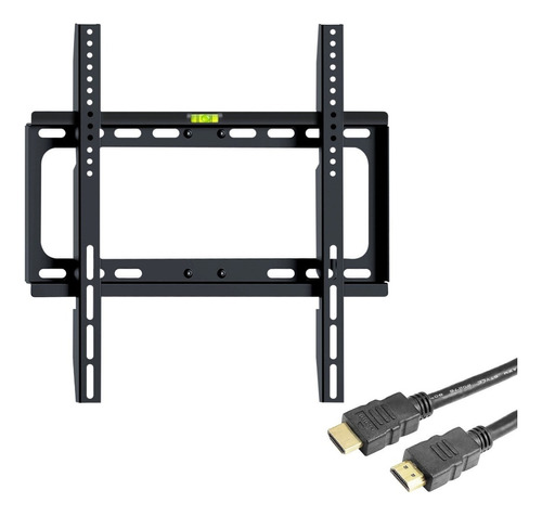 Soporte Pantalla/monitor 24 A 55 PuLG. Incluye Cable Hdmi Color Negro