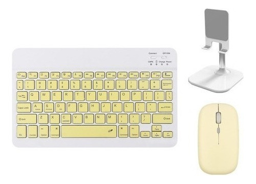 Teclado Y Ratón Inalámbricos Bluetooth Para iPad Ñ