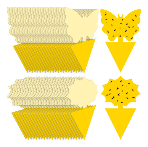 Landisun Trampas Adhesivas Para Moscas De La Fruta, 48 Unida