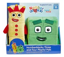 Comprar Hand2mind Numberblocks Peluches Personajes Tres Y Cuatro