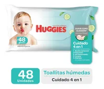Comprar Huggies Cuidado 4 En 1 Toallas Húmedas X48 Unidades