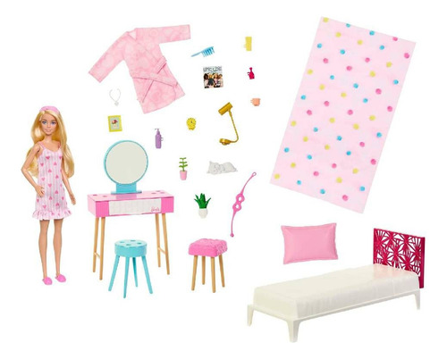 Barbie Cuarto De Los Sueños Muñeca Juguete Set