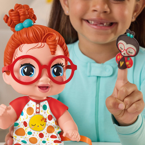 Baby Alive Dottie Doodle Felices Sueños Muñeca Pelo Rojo