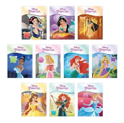 Colorir e Aprender Disney - Princesas : Vários Autores: :  Livros