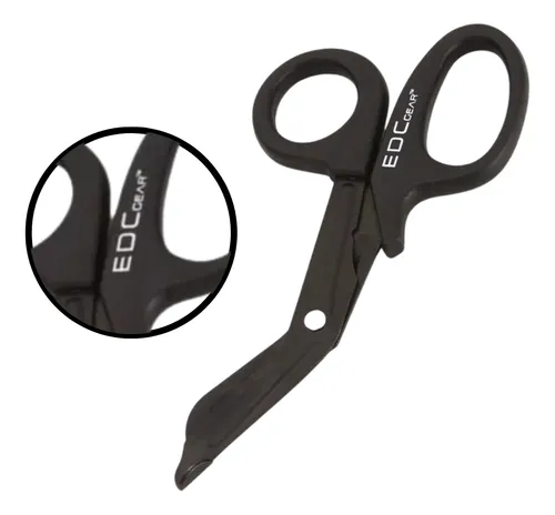 Tesoura Edc Ponta Romba Aph Resgate Samu Bombeiros Original