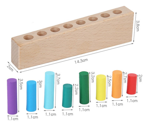 Sticks Toys Juguete Educativo De Madera Para