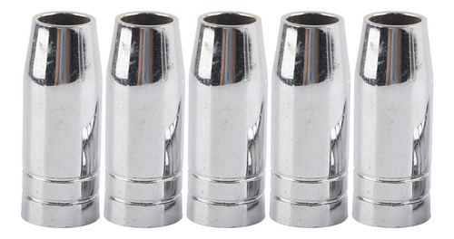 Bocal De Gás Cônico 5pcs 15mm Para Binzel Mb 25ak Mig Mag
