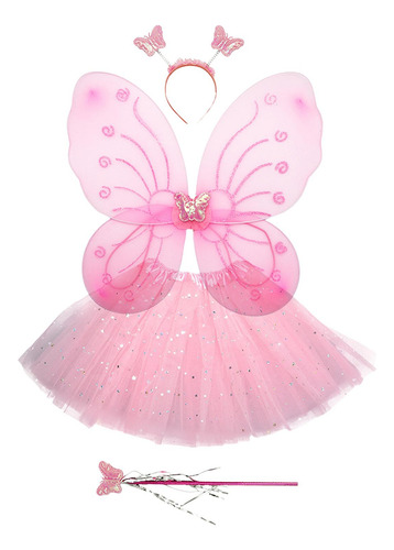 Disfraz De Hada Para Niñas Tutu Para Niños Pequeños Rosa