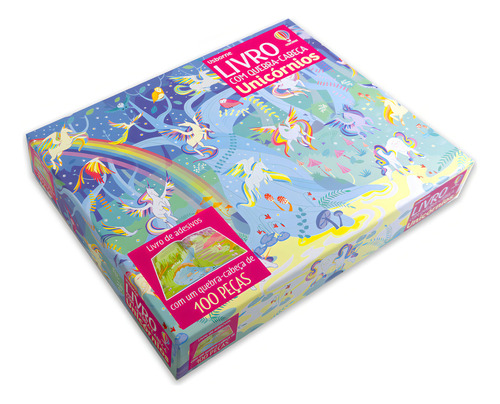Unicórnios: Livro Com Quebra-cabeças