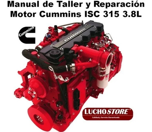 Imagen 1 de 1 de Aprenda Manual Motor Cummins Isc 315 8.3 Reparacion Español