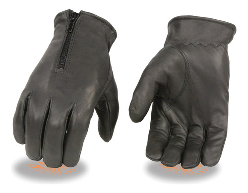 Milwaukee Guantes De Conducción Para Hombre Con Cremallera (