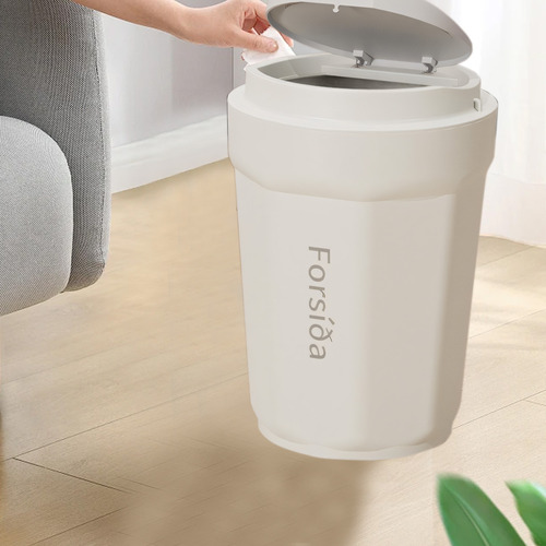 Bote De Basura De Plástico Con Forma De Taza De Café De 3.1