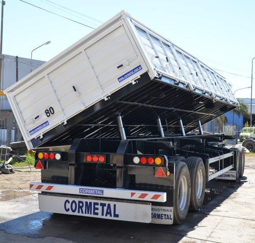 Acoplado Bivuelco Cormetal 0 Km 4 Ejes Antic.+financ