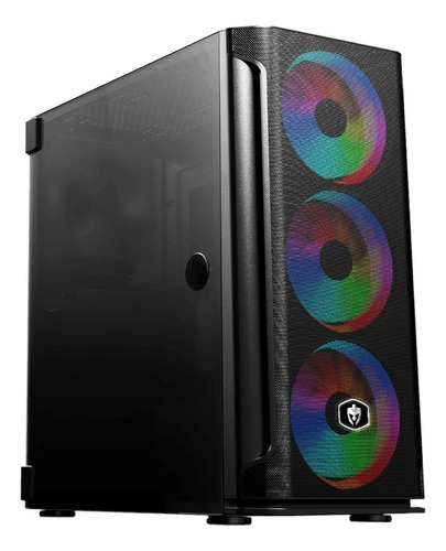 Gabinete Gamer Evolut Pro Mesh Eg812, Preto, Rgb            