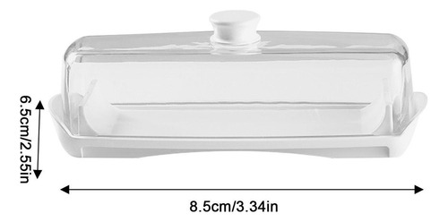 Platos De Mantequilla Recipiente Rectangular Para Mantequill