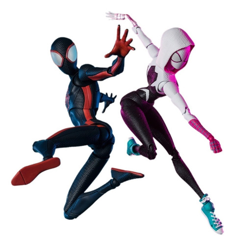 Miles + Gwen Spider-man Figuras De Acción (2pcs)