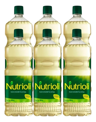 Aceite Nutrioli 800 Ml - 6 Pzs