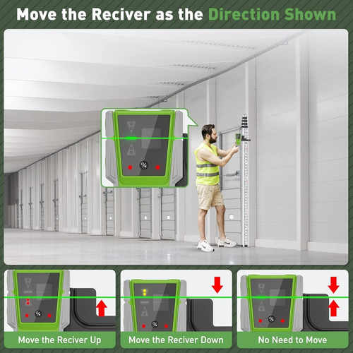 Receptor O Detector De Nivel Láser Huepar Pro