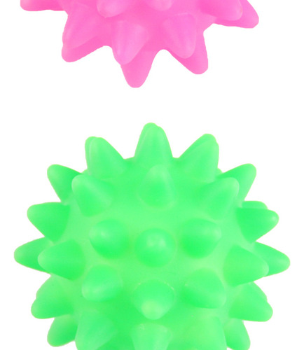 Juguete Masticable Para Perros Y Gatos, Bola De Goma Chirria
