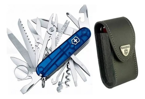 Cortaplumas Victorinox Swiss Champ 33 Usos + Funda Colores