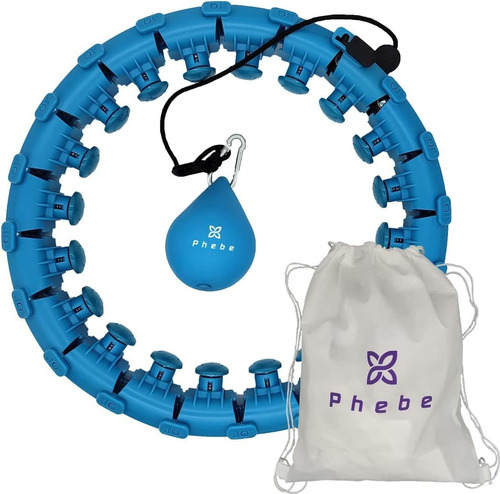 Phebe Smart Weighted Exercise Hoop | Plus Size 32 Links | 24