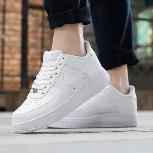 Tenis Air Force One Clásicos Blancos Niño | Meses sin intereses