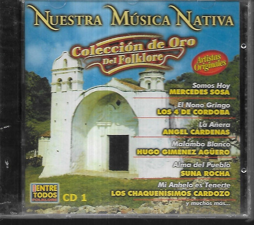 Los 4 De Cordoba Suna Rocha Album Nuestra Musica Nativa Cd 