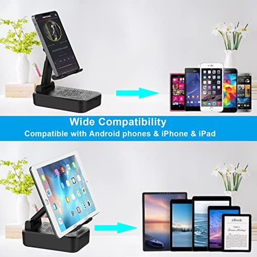 Soporte Para Teléfono Celular Fopudy Con Altavoz Bluetooth I
