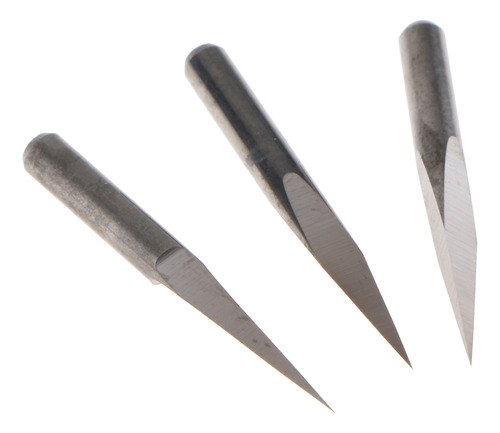 10 Piezas 3.175 Mm De Acero De Tungsteno Grabado 10 Grados