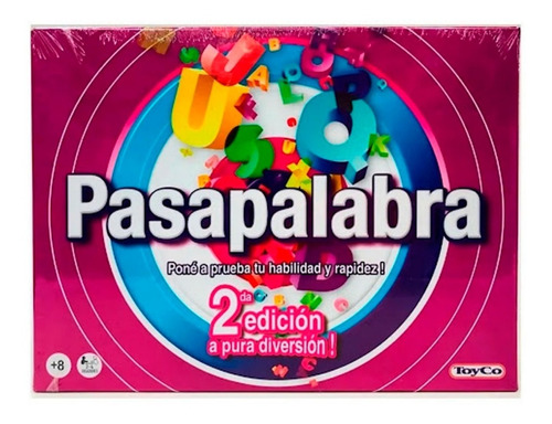 Pasapalabra 2da Edicion Juego De Mesa Tv Original Toyco 