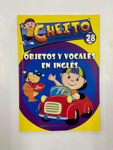 Cartilla Cheito #28 Objetos Y Vocales