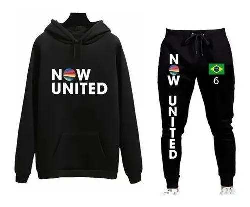 Moletom now cheap united mercado livre
