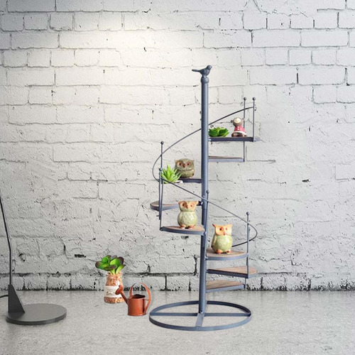 Soporte For Plantas En Espiral, Organizador De Macetas,