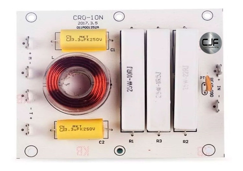 Divisor De Frecuencia Xpro Cro10 Croosover 300w 2 Vías Cjf
