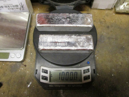Imagen 5 de 5 de Lingote Indio Inversión No Plata Oro Platino Metal Precioso