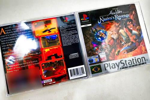 Aladdin In Nasira's Revenge Ps1 Leg. Pt-br Mídia Física