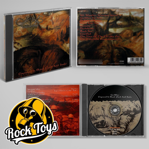 Gurkkhas - Engraved In Blood 2004 Cd Vers. Usa (Reacondicionado)