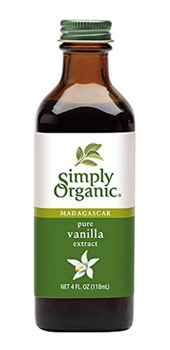 Simply Organic, Extracto De Vainilla Pura, Certificado Orgán