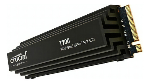 Crucial T700 2tb Gen5 Nvme M.2 Ssd Con Disipador Térmico