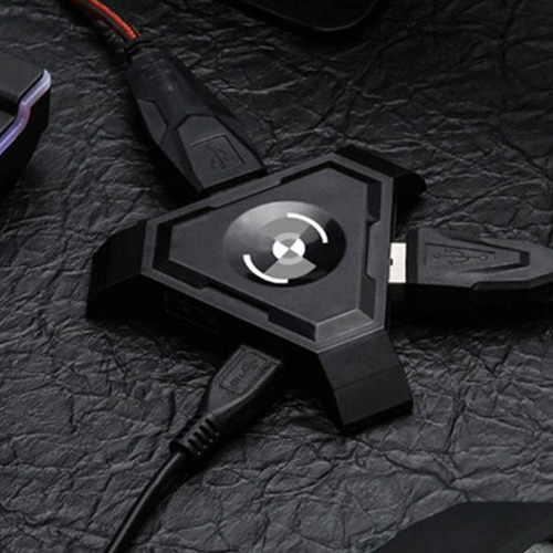 Adaptador Teclado E Mouse Gamer P/ Celular Bluetooth